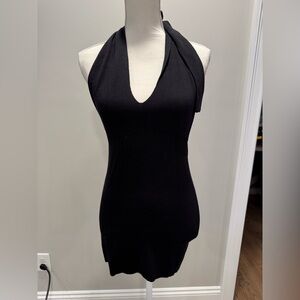 Beginning Boutique Black Backless Dress